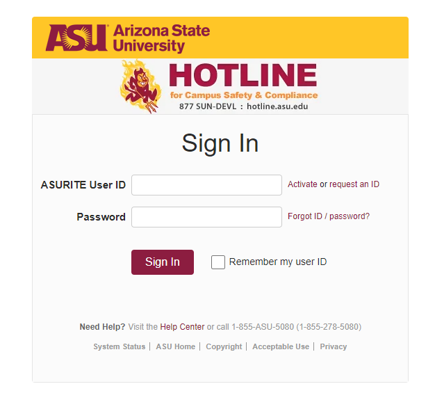 ASU Single Sign-on