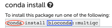 Conda Install Command