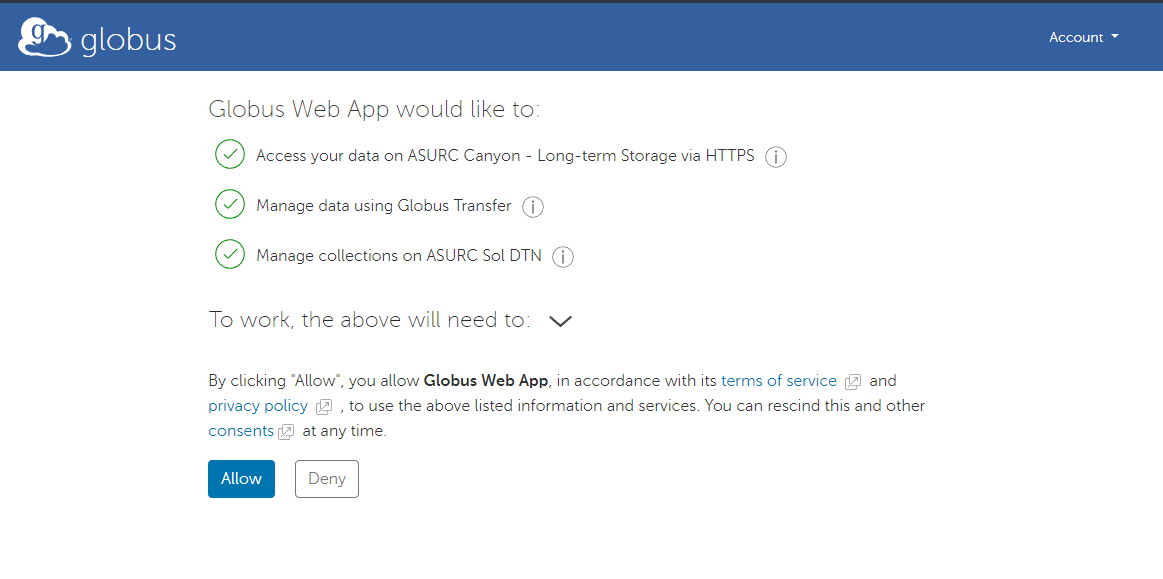 Canyon Globus Example 3