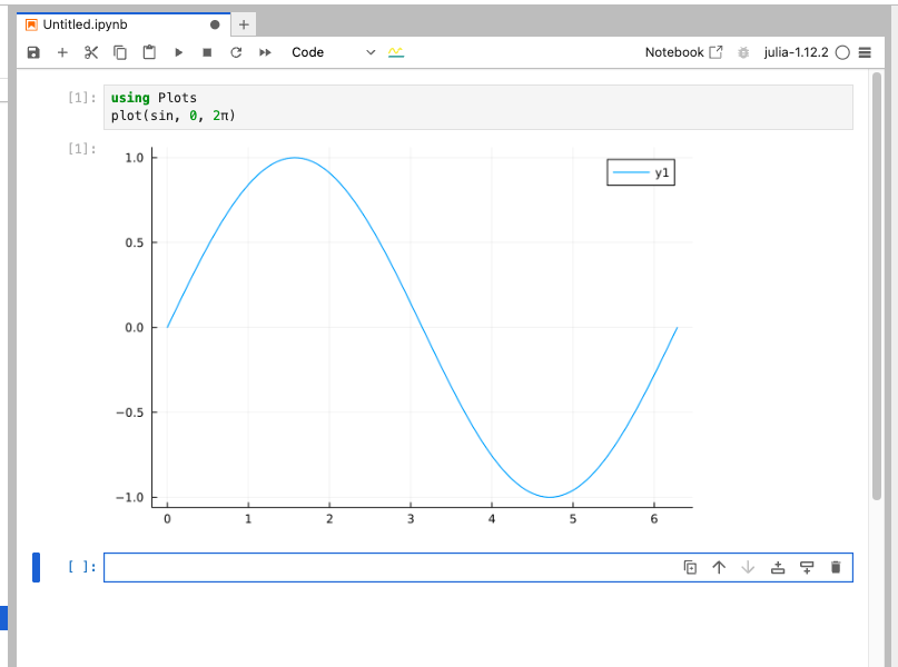 Using Julia in Jupyter Notebook