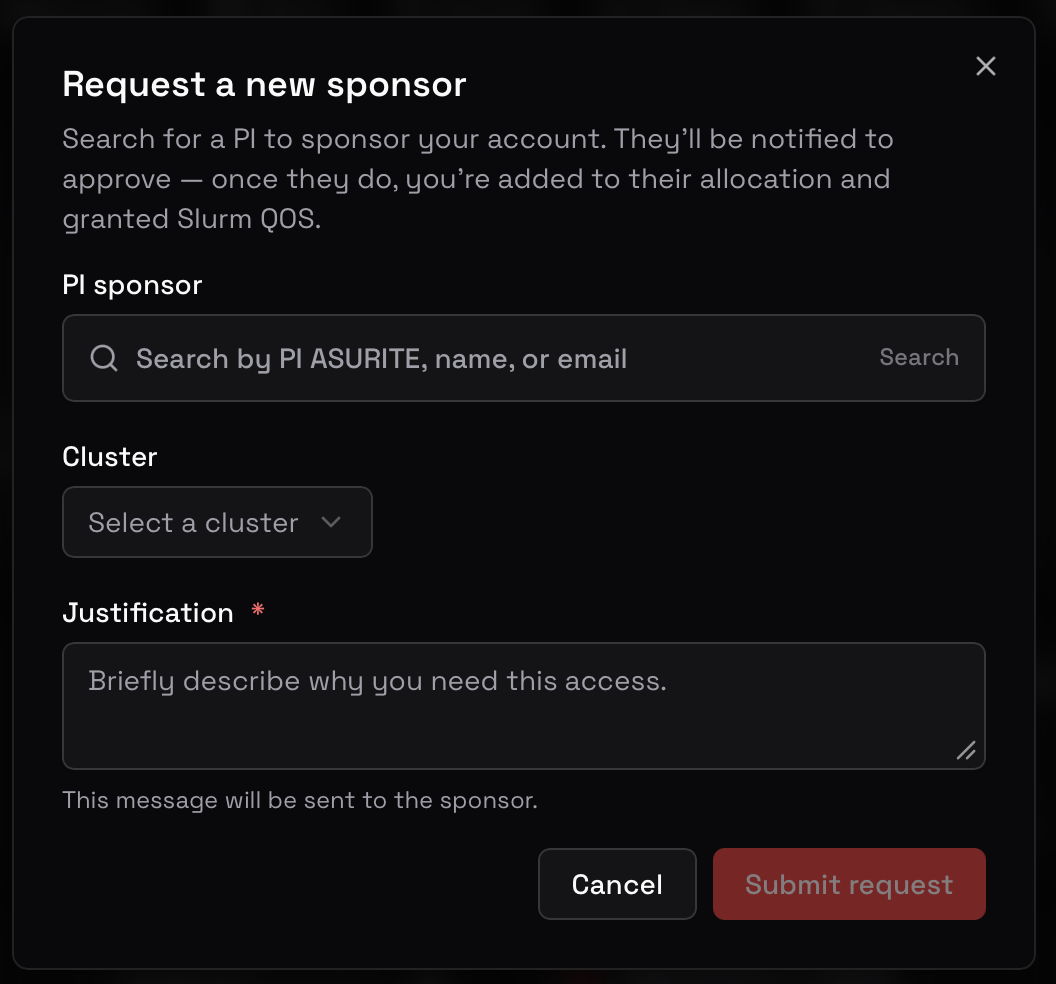 new sponsor