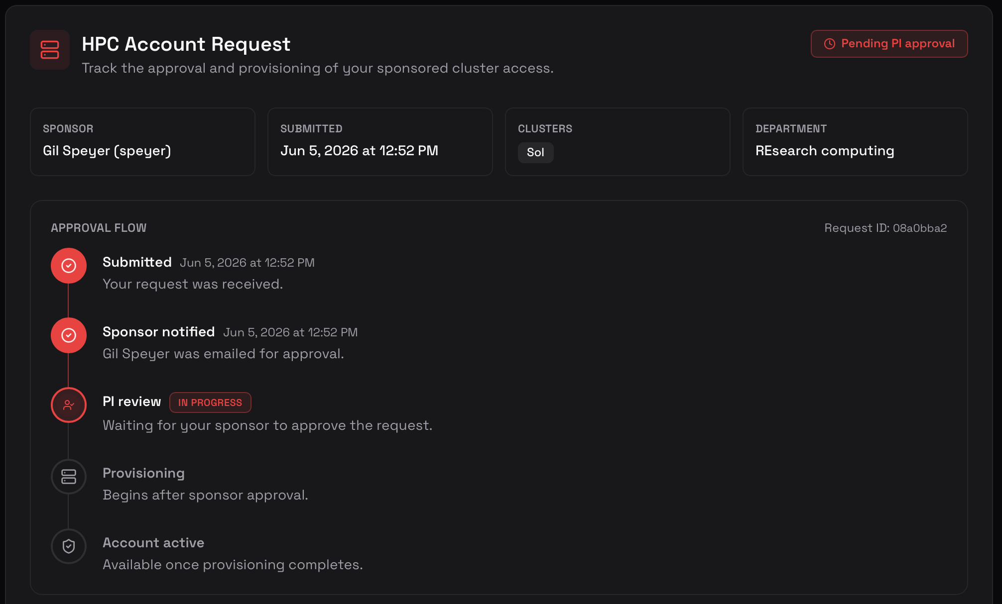 Await Approval