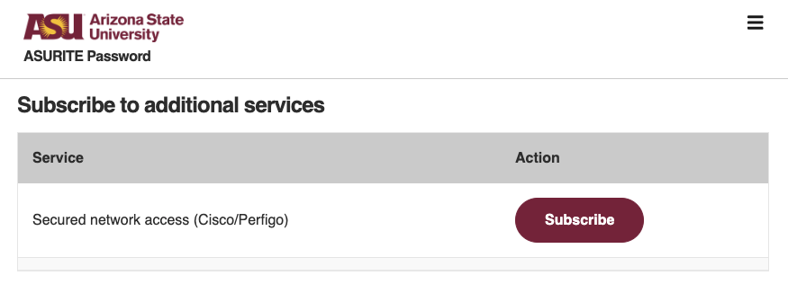 VPN Self-Subscription Example